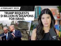 Trump Requests $1 BILLION in Weapons, Armored Bulldozers for Israel Ahead of Netanyahu Talks