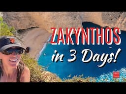 How to Spend 3 Days in Zakynthos Greece 🇬🇷 for BEST First Time in Zakynthos Travel