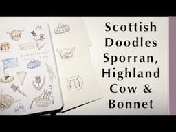 Scottish Doodles - Sporran, Highland Cow,  Bonnet