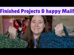 No Catchy Name Crochet | Finished Items & Lots Of Happy Mail! 🧶🧶🧶