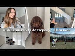 Rutina, mi receta de crepes y Villahenson