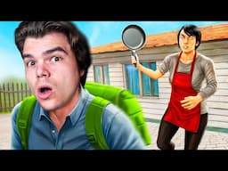 My PSYCHO MOM Tried To BEAT ME UP! (Schoolboy Runaway)