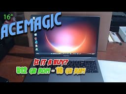 ACE MAGIC Laptop Review   16 inch display w 16gb ram and 512gb rom   from NEWEGG