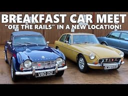 Off to a NEW breakfast classic car meet in the Jaguar XJ8!