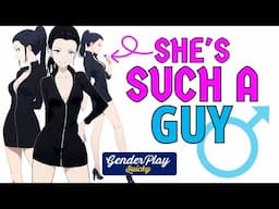 She's Such a Guy (Esp When She Swaps Genders) | GenderPlay Quicky Series | #genderbend #genderswap