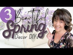 3 *ALL NEW* Beautiful Spring Decor DIYs | Easy and Gorgeous Spring DIYs