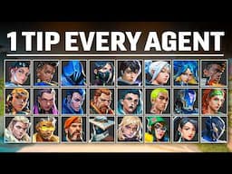 *NEW* 1 Tip For EVERY Agent in Valorant!