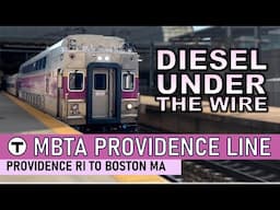 Boston’s Commuter Train that Just Makes (No) Sense | MBTA Providence Line￼