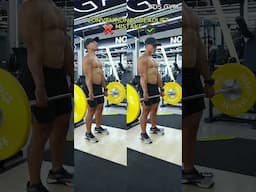 CONVENTIONAL DEADLIFT MISTAKE 🔥 #deadlift #motivation #gym #shotrs #youtubeshorts