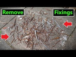 The Tools You NEED to Remove Fixings from Salvaged FREE Wood