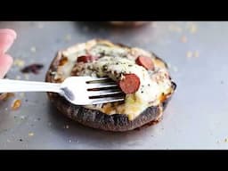 Pizza Stuffed Portobello Mushrooms