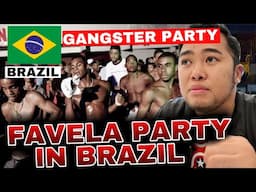 CRAZIEST FAVELA GANGSTER PARTY IN BRAZIL 🇧🇷 POLICE CAN’T STOP THEM