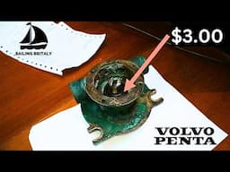 Volvo Penta Water Pump Leak: Easy Quick Fix | ⛵ Sailing Britaly ⛵