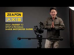 Zeapon AXIS Pro: The fastest to setup 3-axis Motorized Camera Slider You’ll Actually Use