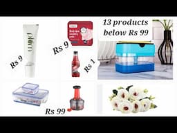 13 super saver products|DMART shopping products below 99 rupees