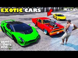 Franklin Bought NEW 2025 LAMBORGHINI and Upgrade Rare Car In GTA 5 | SHINCHAN and CHOP