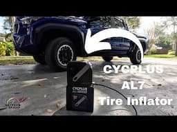 CYCPLUS AL7 Smart Tire Inflator for Car Enthusiasts and much more!