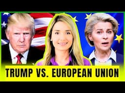 🔴 Trump vs EU: Threats Over Oil Exports, Wartime NATO Defense Spending, EU Decline and Economic War