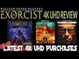 EXORCIST III 4K UHD REVIEW + LATEST PURCHASES