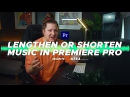 HOW TO LENGTHEN OR SHORTEN MUSIC IN PREMIERE PRO