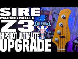 Sire Z3 Hipshot Ultralite Tuning Machine Upgrade - Fixing the Z3's Biggest Flaw - LowEndLobster Mods