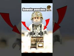 Lego WW2 Panzergrenadier soldier (Battle of the Bulge) #shorts #legoww2