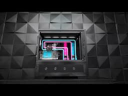 Custom Pc Build #137 " South Beach " Epic Gaming Pc on a Lian Li V3000 Plus Case.