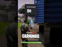 I Have $0 In EARNINGS, But TODAY That Can CHANGE! #fortnite #shorts #ad