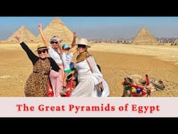 THE GREAT PYRAMIDS OF EGYPT 🇪🇬 AND OUR AMAZING EXPERIENCED WITH MY SISTERS 👯‍♀️