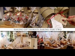 MAKING HOLIDAY GIFT BASKETS