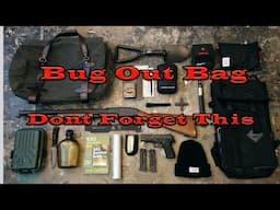 THE ONE THING MOST BUG OUT BAG VIDEO'S FORGET TO TELL YOU!