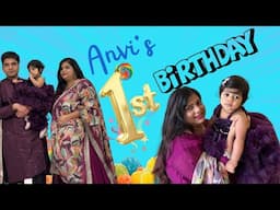 Anvi’s First Birthday Celebration & Ear Piercing Ceremony in India | Nadhira Vlog Tamil | Australia