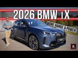 The 2026 BMW iX Is A More Comfortable & Road Trip Ready Luxury SUV