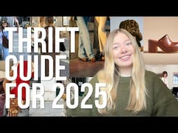 2025 Fashion Trends, Everything I’m Thrifting For 2025 Fashion Trends