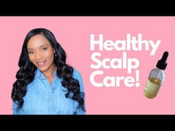 Heat Trained Natural Hair Care | Scalp Oiling Routine For Healthy Scalp!