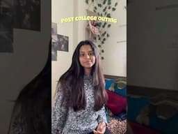 Post College Outing🥱 GRWM #aiims #medicalcollege #medico #hostellife  #collegelife #trending #viral