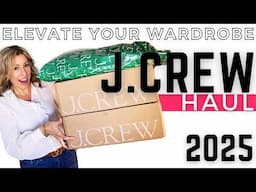 AMAZING J.Crew Haul ✨ Luxurious & Timeless Finds You NEED! 2025