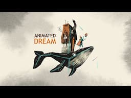 Dream a little dream ☁️🐋 Another beautiful illustration by Alfredo Cáceres, animated with Moho