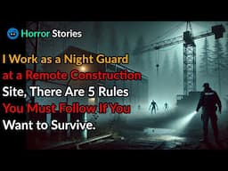 I Work as a Night Guard at a Construction There Are 5 Rules You Must Follow to Survive.|horror story