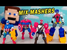 Hasbro Marvel's Mix Mashers 2024! Mix Spiderman with Transformers?