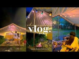 [ 𝐕𝐋𝐎𝐆 𝐞𝐩.𝟓𝟏 ] My Korean Boyfriend Took Me To GLAMPING!💛 Our First Time Camping EVER 🏕🇰🇷🇲🇨