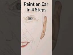 Paint an EAR in Watercolor