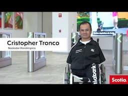 Superar las barreras: el reto de Cristopher Tronco, nadador paralímpico | Scotiabank México