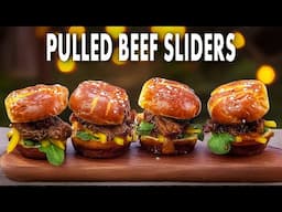 Spicy Pulled Beef Sliders