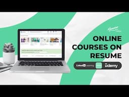 HOW TO ADD FREE ONLINE COURSES ON YOUR RESUME (WITH EXAMPLES)