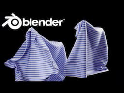 Blender 4.3 | Cloth For Beginners | HD Tutorial