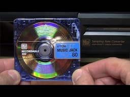 Revisiting MiniDisc in 2025 - Sony MDS-JE500 recorder