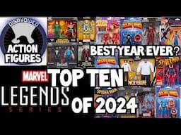 TOP 10 MARVEL LEGENDS COUNTDOWN 2024 ACTION FIGURES AVENGERS X-MEN SPIDER-MAN COMIC BOOK TOYS