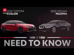 2020 Toyota Avalon vs 2020 Nissan Maxima premium sedan comparison | CarGurus Canada