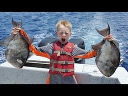 Catch Clean & Cook Trigger Fish, Tuna, Mahi mahi, Shark, Snapper and more.